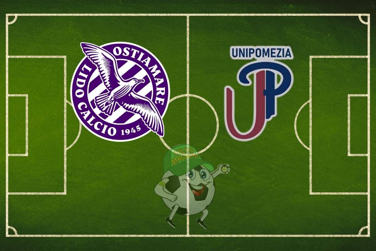 Ostiamare Unipomezia cronaca diretta live e risultato in tempo reale