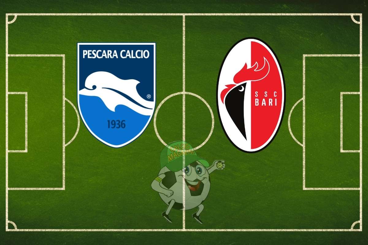Pescara Bari cronaca diretta live risultato in tempo reale