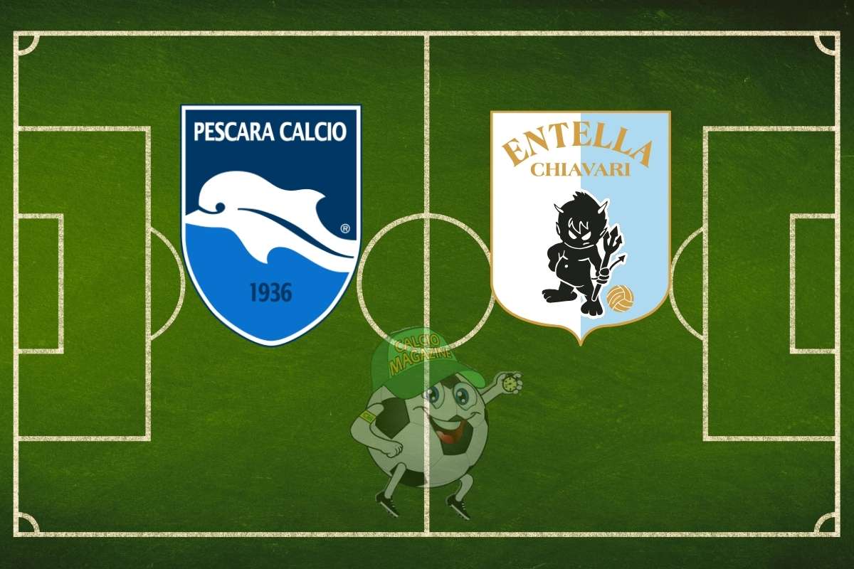 Pescara Virtus Entella cronaca diretta live risultato in tempo reale
