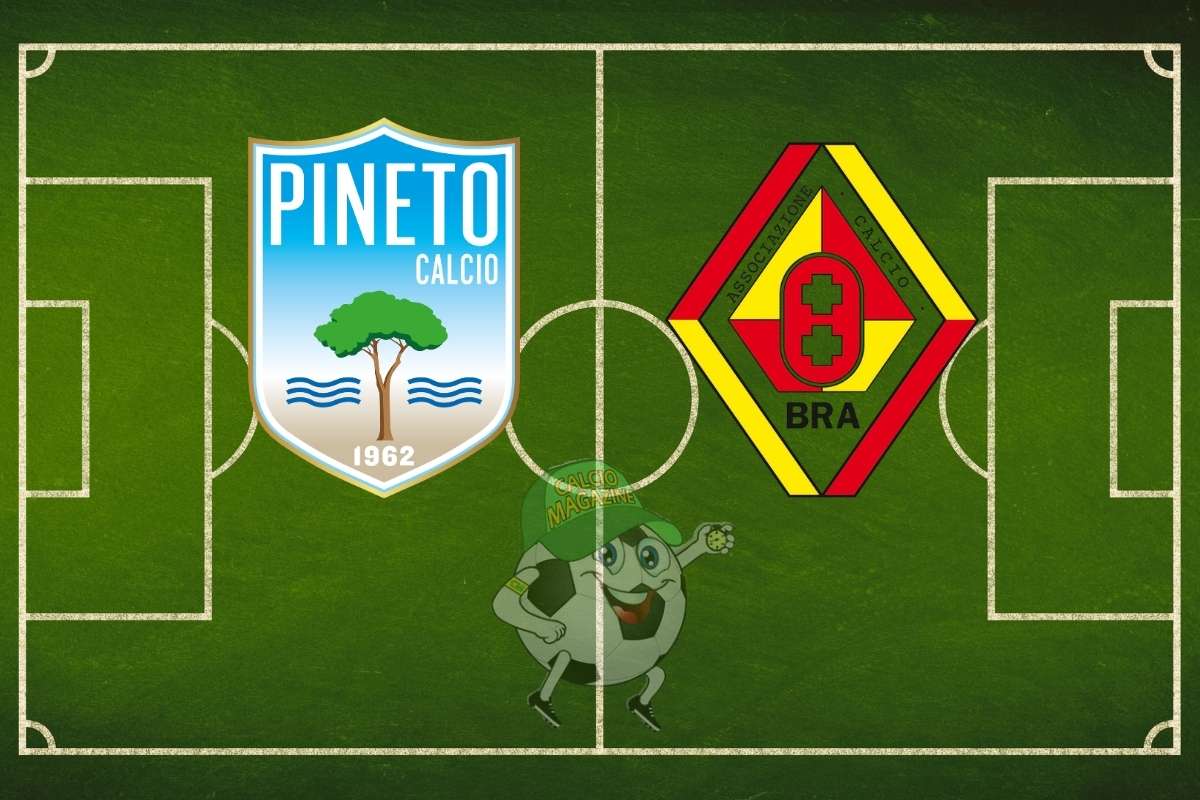 Pineto Bra cronaca diretta live risultato in tempo reale