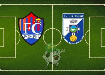 Pompei Città di Fasano cronaca diretta live e risultato in tempo reale