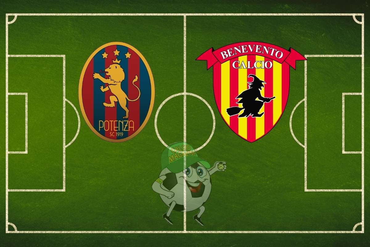 Potenza Benevento cronaca diretta live risultato in tempo reale