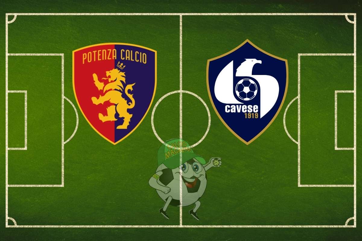 Potenza Cavese cronaca diretta live risultato in tempo reale