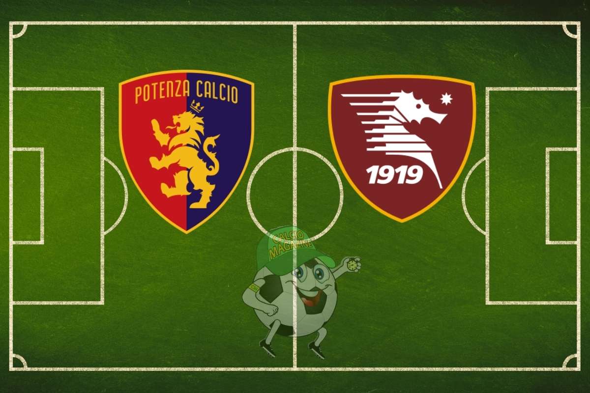 Potenza Salernitana cronaca diretta live e risultato in tempo reale
