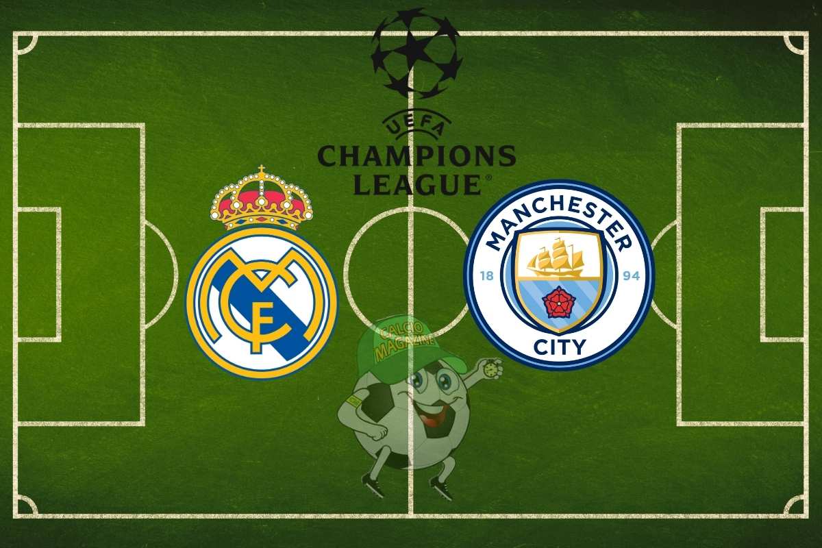 Real Madrid Manchester City cronaca diretta live risultato in tempo reale