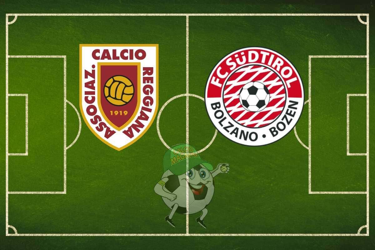 Reggiana Sudtirol cronaca diretta live risultato in tempo reale