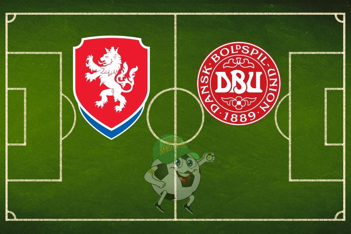 Repubblica Ceca Danimarca cronaca diretta live e risultato in tempo reale