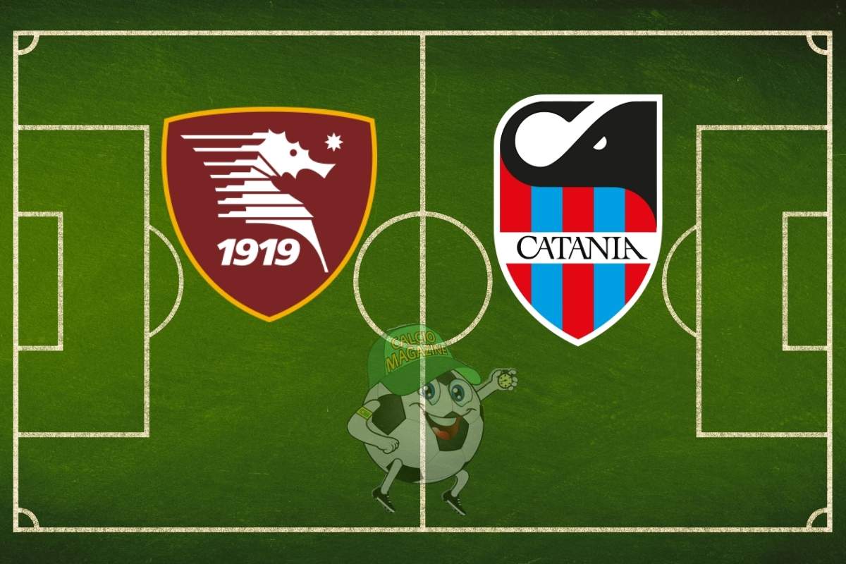 Salernitana Catania cronaca diretta live risultato in tempo reale