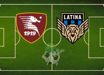 Salernitana Latina cronaca diretta live risultato in tempo reale