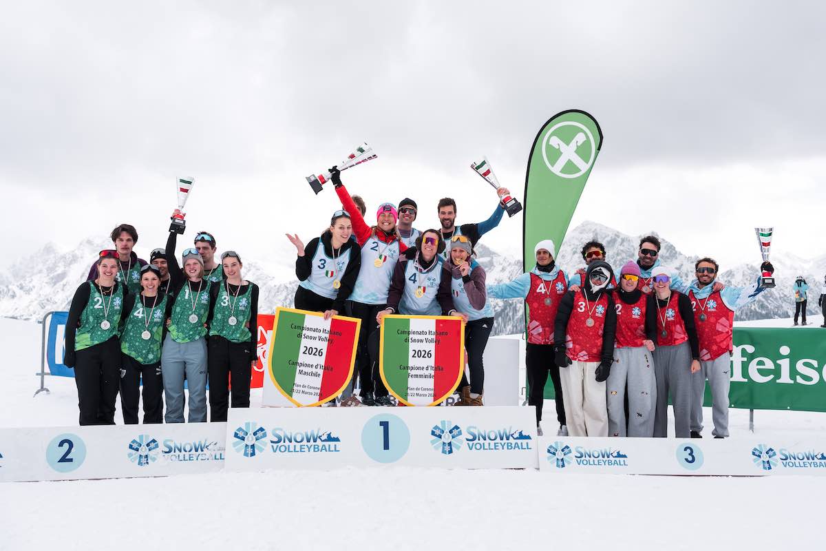 Snow Volley scudetti 2026