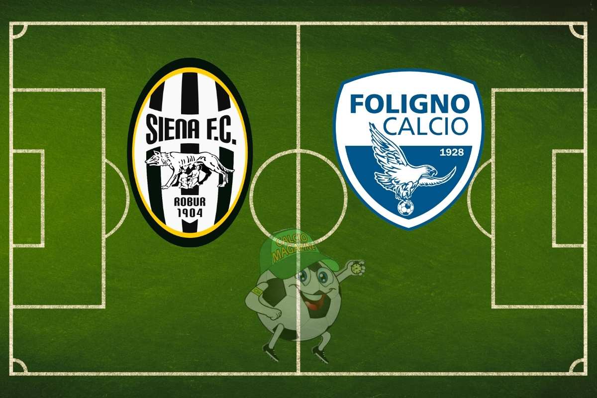 Siena Foligno cronaca diretta live e risultato in tempo reale