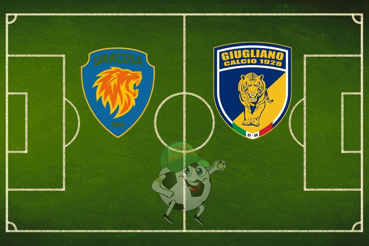 Siracusa Giugliano cronaca diretta live risultato in tempo reale