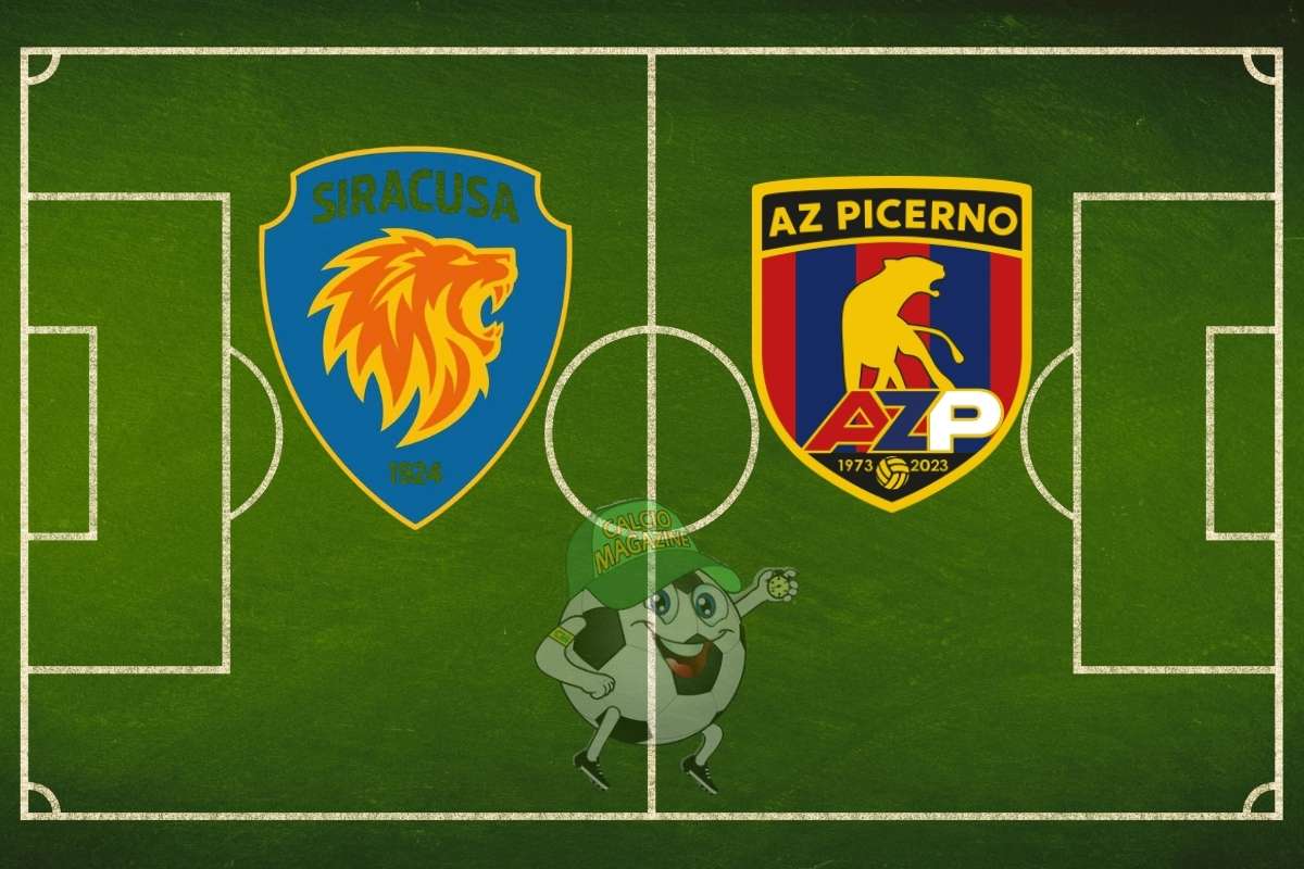 Siracusa Picerno cronaca diretta live e risultato in tempo reale