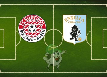 Sudtirol Virtus Entella cronaca diretta live risultato in tempo reale