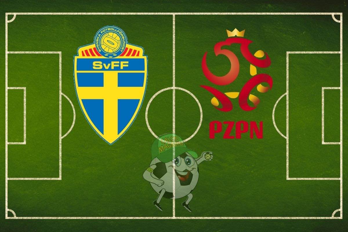 Svezia Polonia cronaca diretta live e risultato in tempo reale