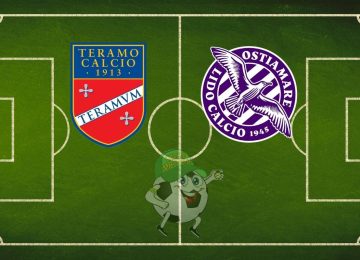 Teramo Ostiamare cronaca diretta live risultato in tempo reale