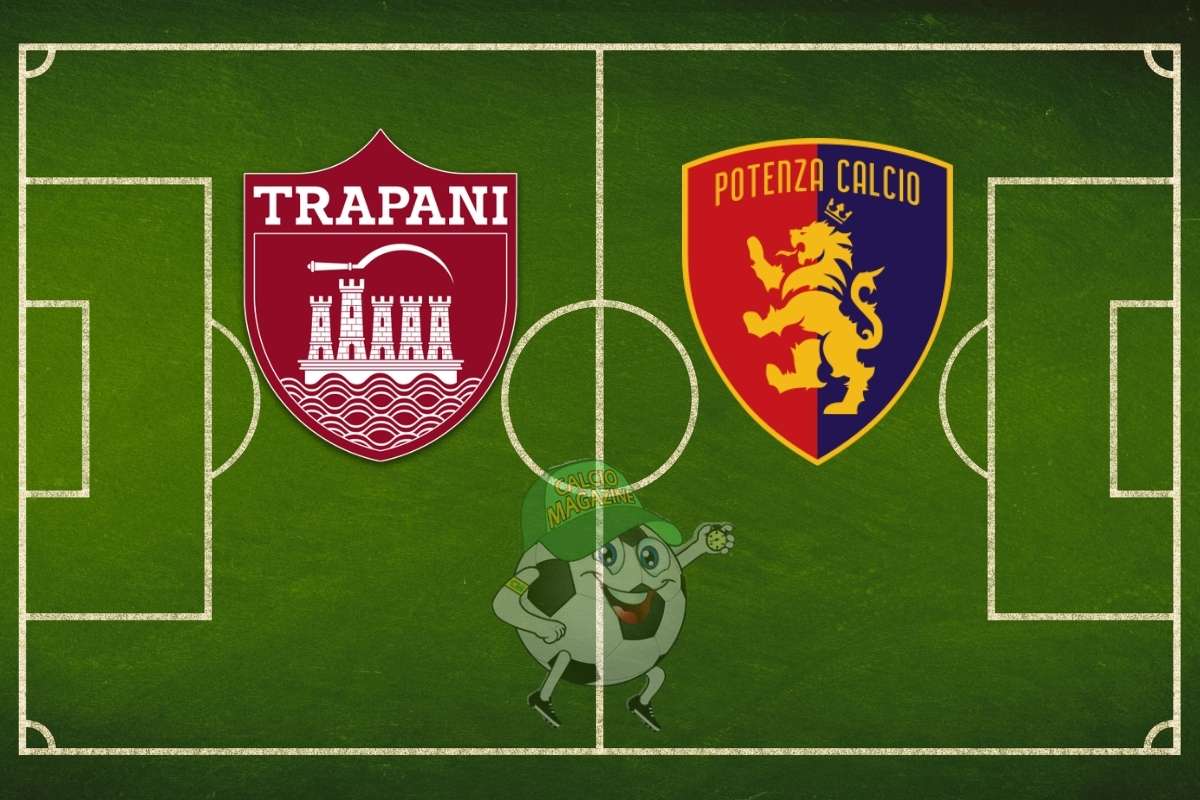 Trapani Potenza cronaca diretta live e risultato in tempo reale