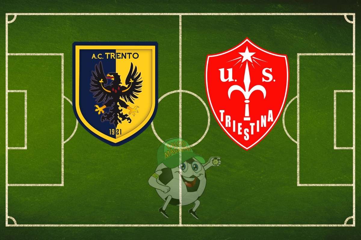 Trento Triestina cronaca diretta live risultato in tempo reale