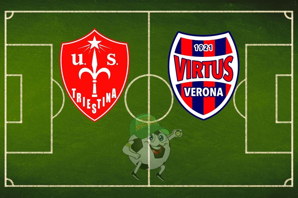 Triestina Virtus Verona cronaca diretta live e risultato in tempo reale