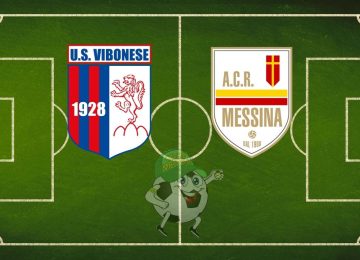 Vibonese Messina cronaca diretta live e risultato in tempo reale