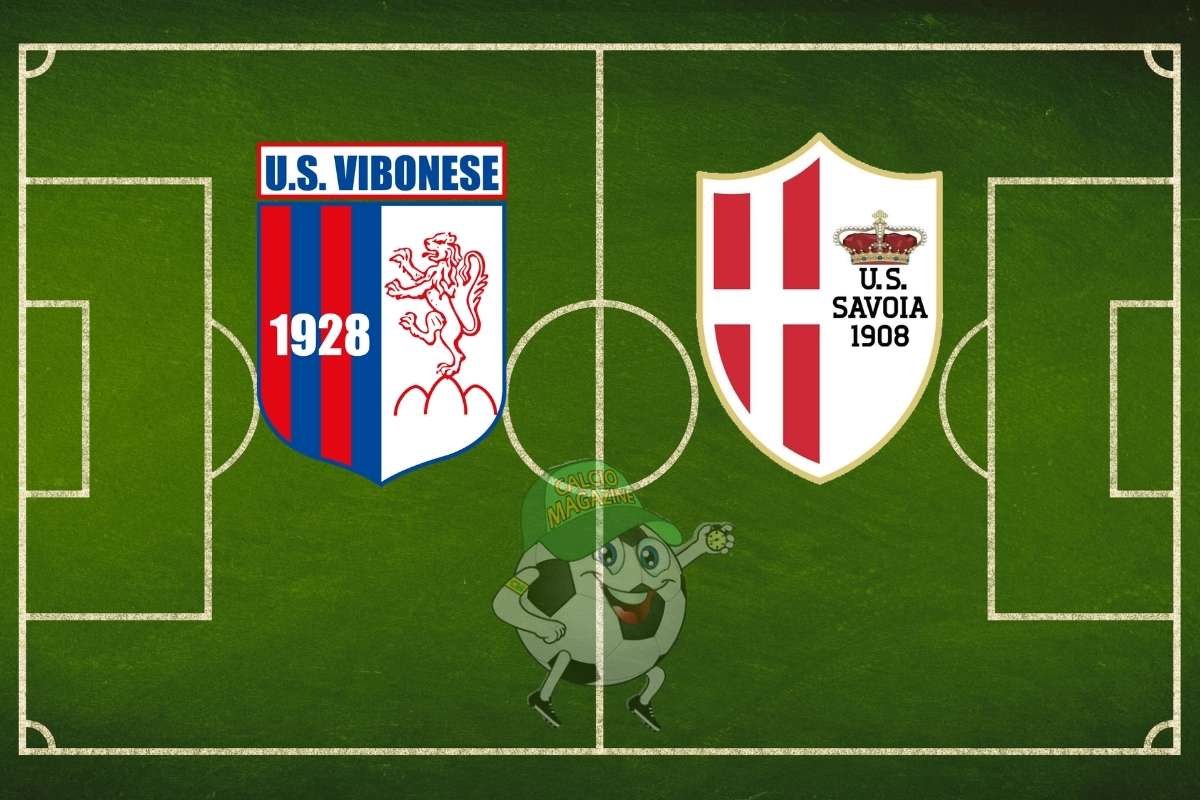 Vibonese Savoia cronaca diretta live risultato in tempo reale