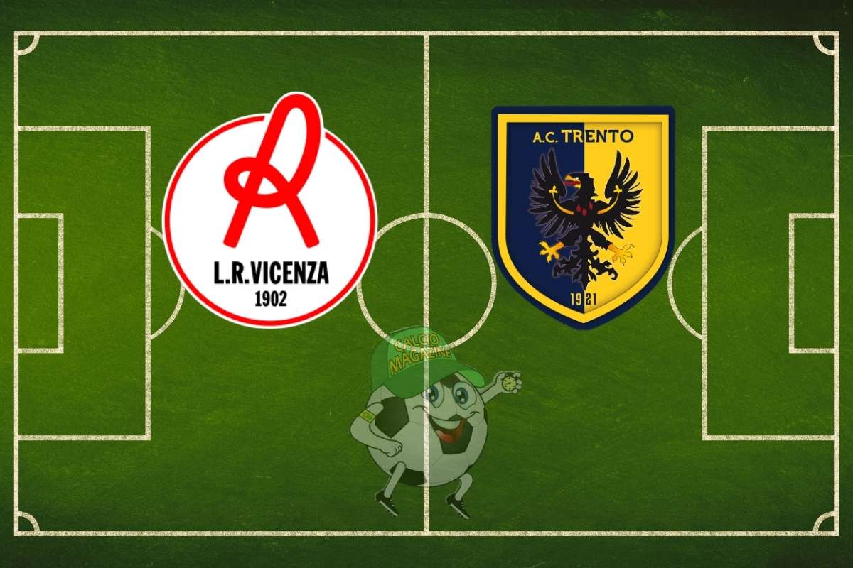 Vicenza Trento cronaca diretta live risultato in tempo reale