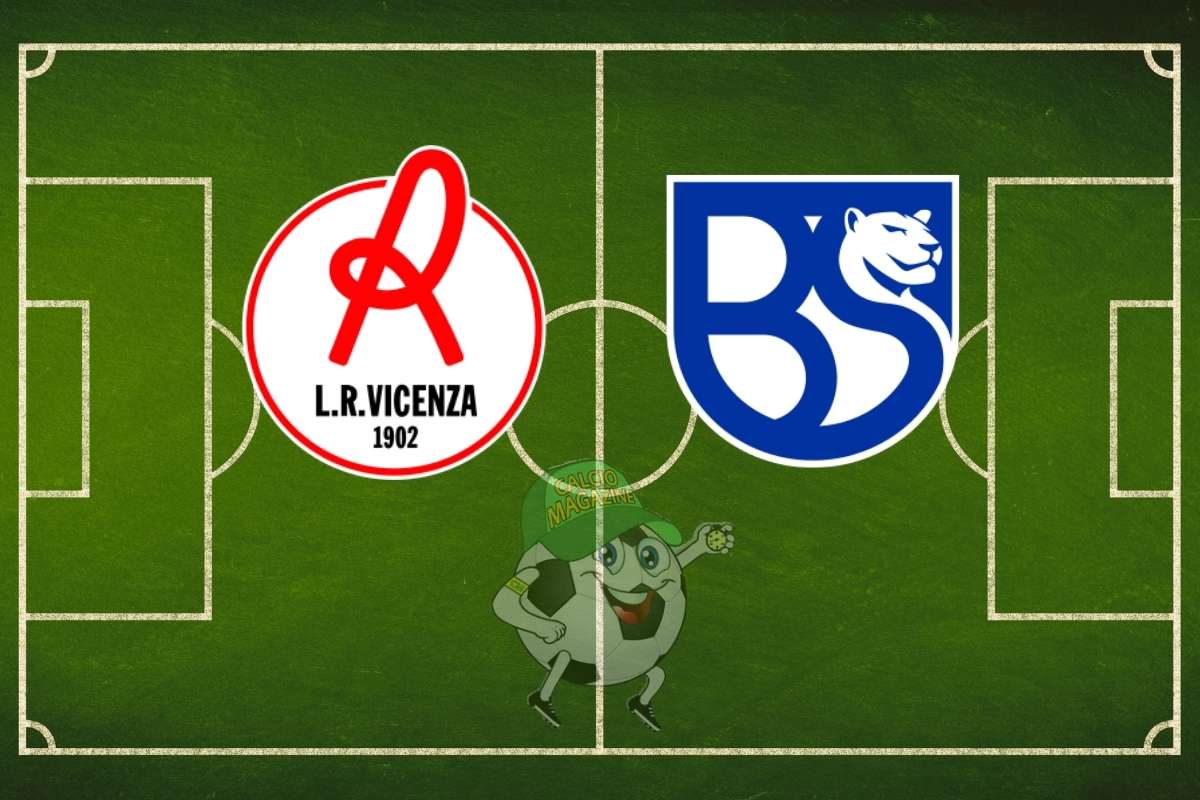 Vicenza Union Brescia cronaca diretta live e risultato in tempo reale