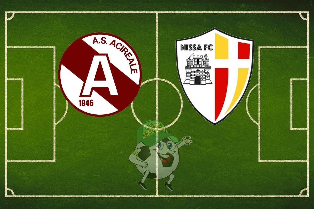 Acireale Nissa cronaca diretta live e risultato in tempo reale