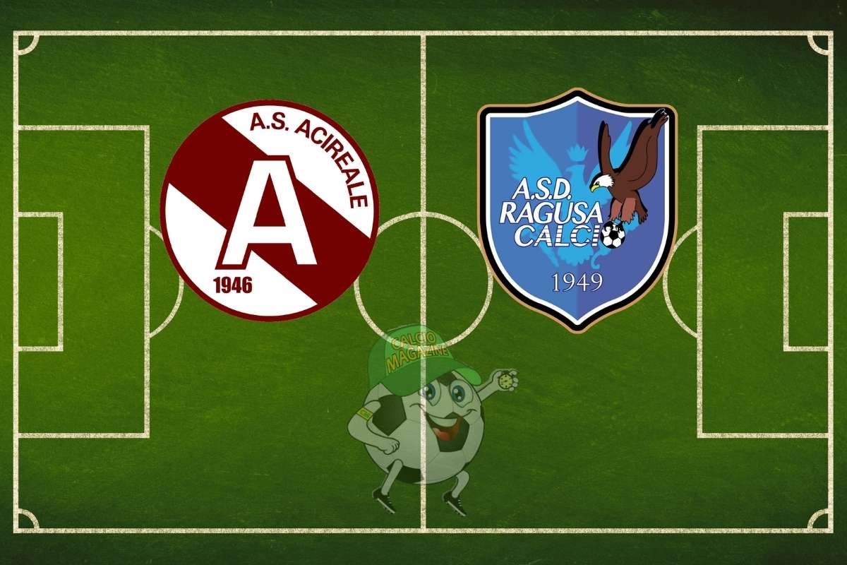 Acireale Ragusa cronaca diretta live e risultato in tempo reale