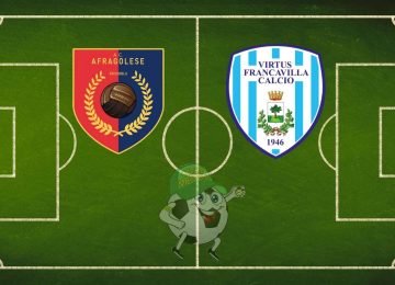 Afragolese Virtus Francavilla cronaca diretta live e risultato in tempo reale