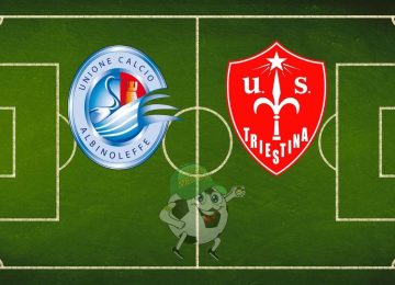 AlbinoLeffe Triestina cronaca diretta live e risultato in tempo reale