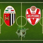 Ascoli Vis Pesaro cronaca diretta live e risultato in tempo reale