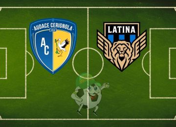 Audace Cerignola Latina cronaca diretta live e risultato in tempo reale