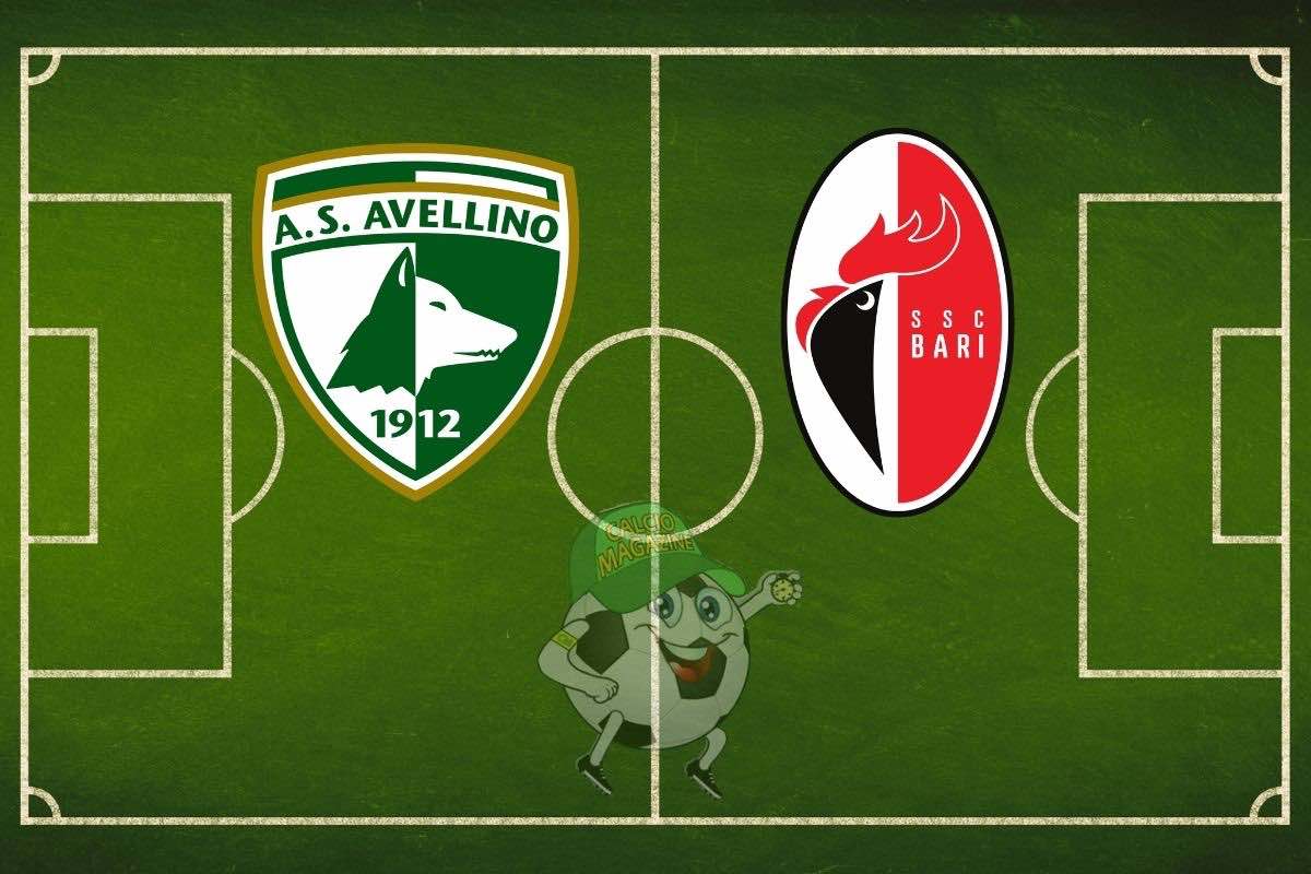 Avellino Bari cronaca diretta live e risultato in tempo reale