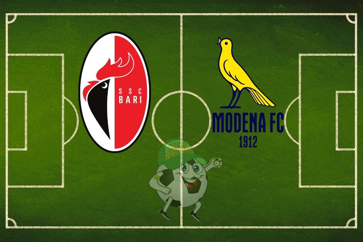 Bari Modena cronaca diretta live e risultato in tempo reale