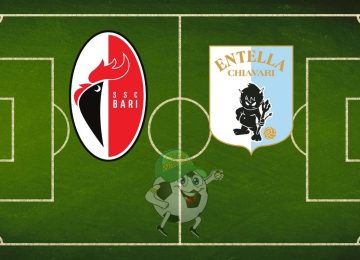 Bari Virtus Entella cronaca diretta live e risultato in tempo reale