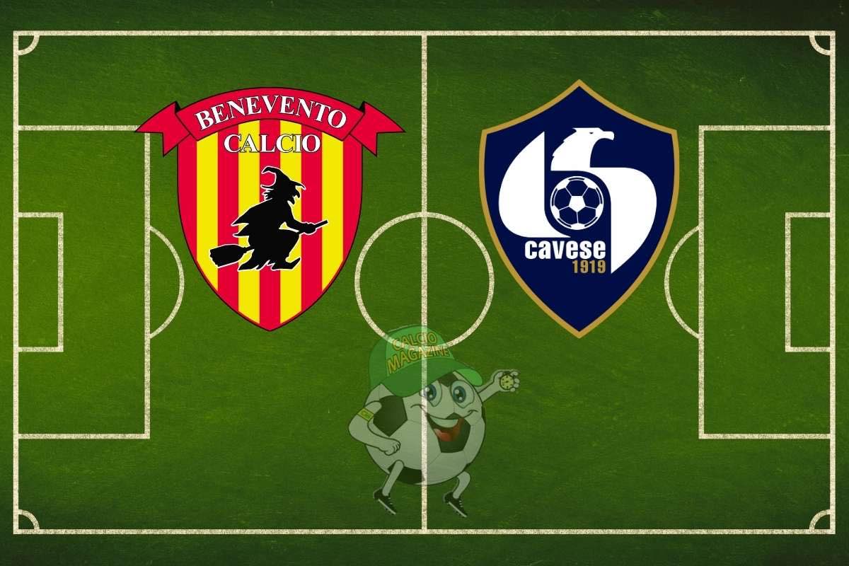 Benevento Cavese cronaca diretta live e risultato in tempo reale