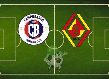 Campobasso Bra cronaca diretta live e risultato in tempo reale