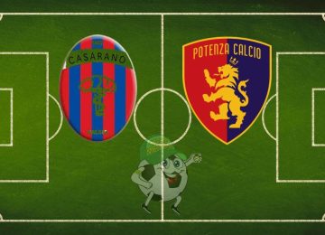 Casarano Potenza cronaca diretta live e risultato in tempo reale