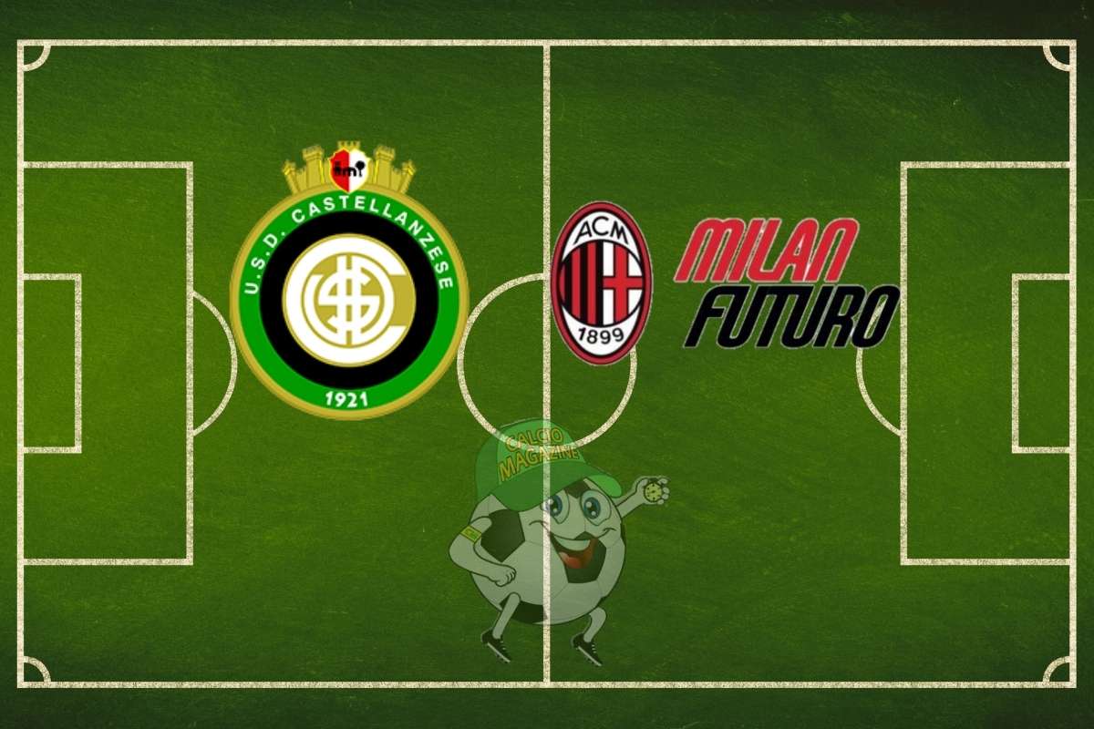 Castellanzese Milan Futuro cronaca diretta live e risultato in tempo reale