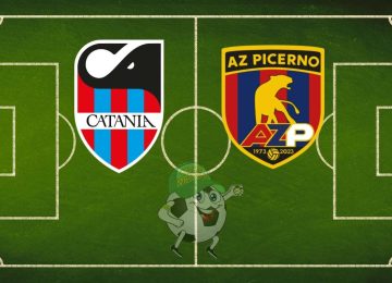 Catania Picerno cronaca diretta live e risultato in tempo reale