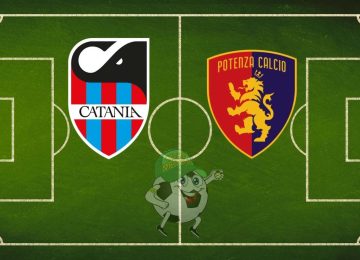 Catania Potenza cronaca diretta live e risultato in tempo reale