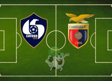 Cavese Casertana cronaca diretta live e risultato in tempo reale