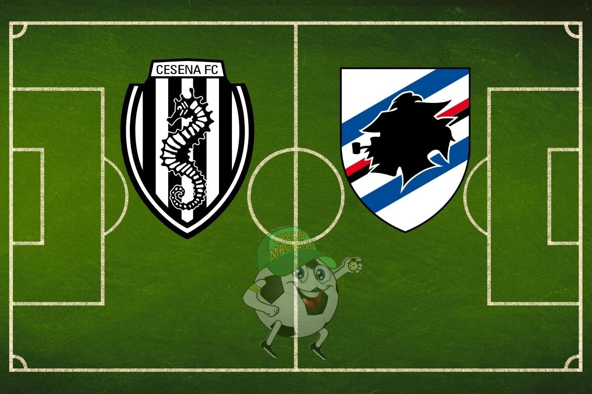 Cesena Sampdoria cronaca diretta live e risultato in tempo reale