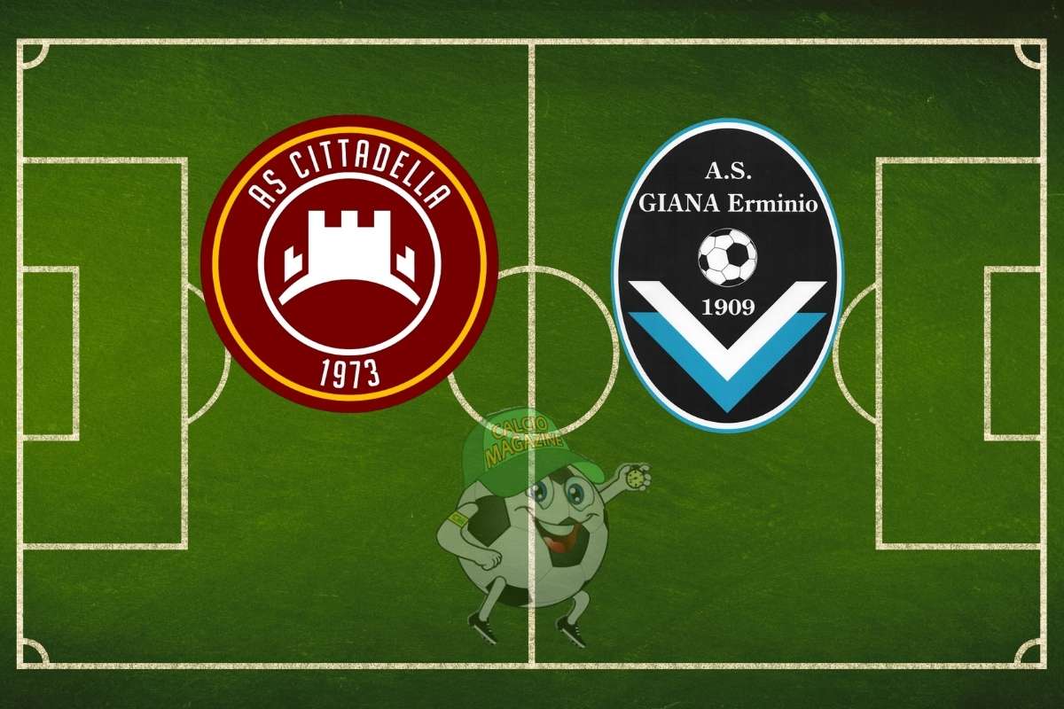 Cittadella Giana Erminio cronaca diretta live e risultato in tempo reale