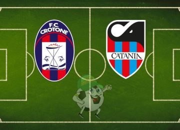 Crotone Catania cronaca diretta live e risultato in tempo reale
