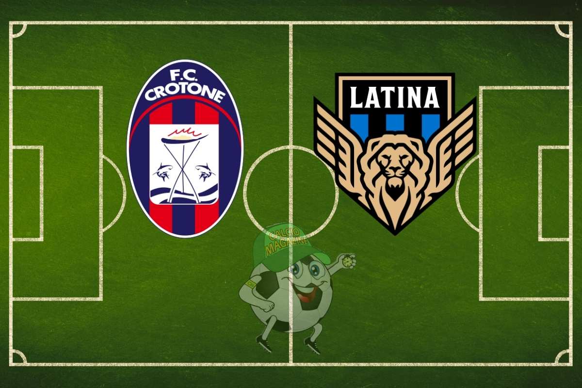 Crotone Latina cronaca diretta live e risultato in tempo reale