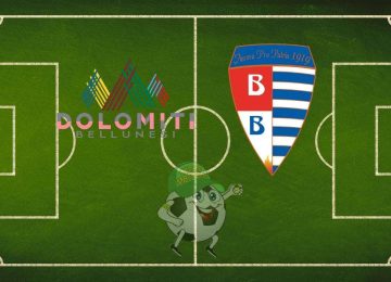 Dolomiti Bellunesi Pro Patria cronaca diretta live e risultato in tempo reale