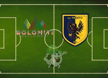Dolomiti Bellunesi Trento cronaca diretta live e risultato in tempo reale