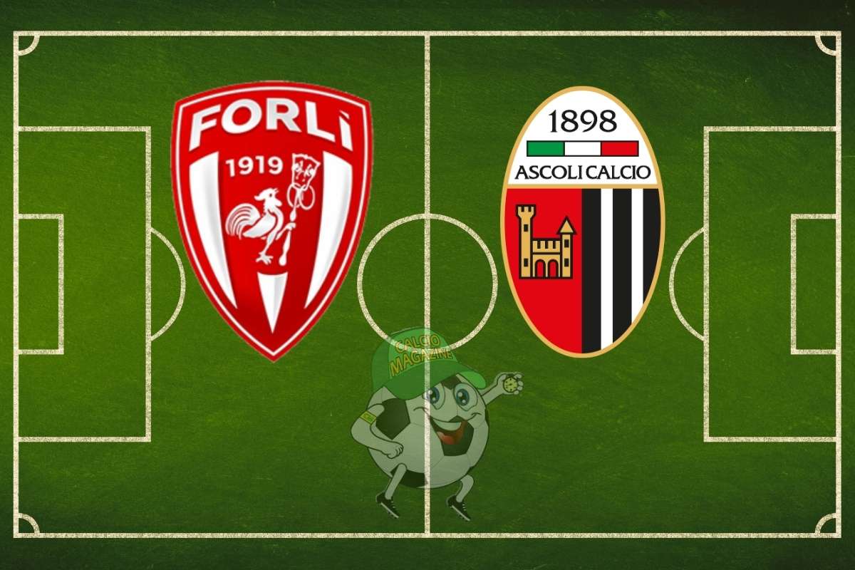 Forlì Ascoli cronaca diretta live e risultato in tempo reale